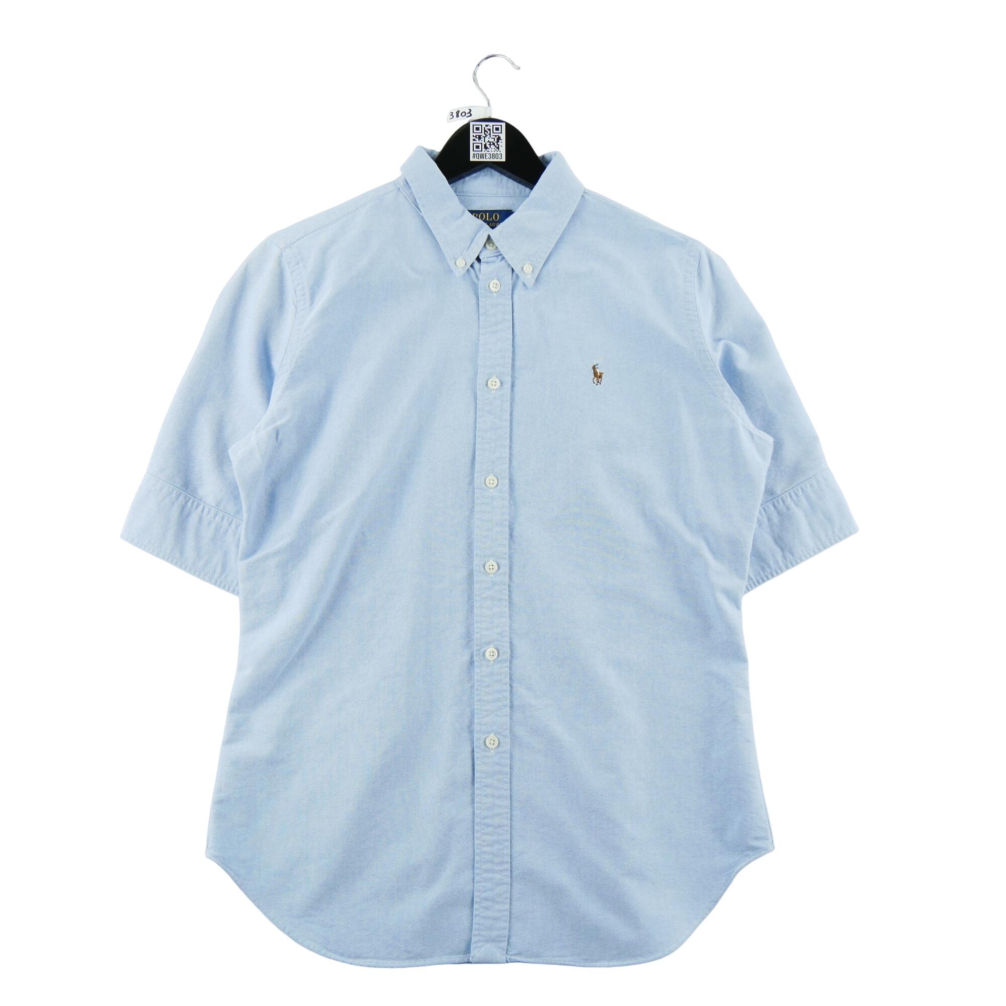 Seconde vie - Chemise classique Femme uni Bleu - Excellent 2/6