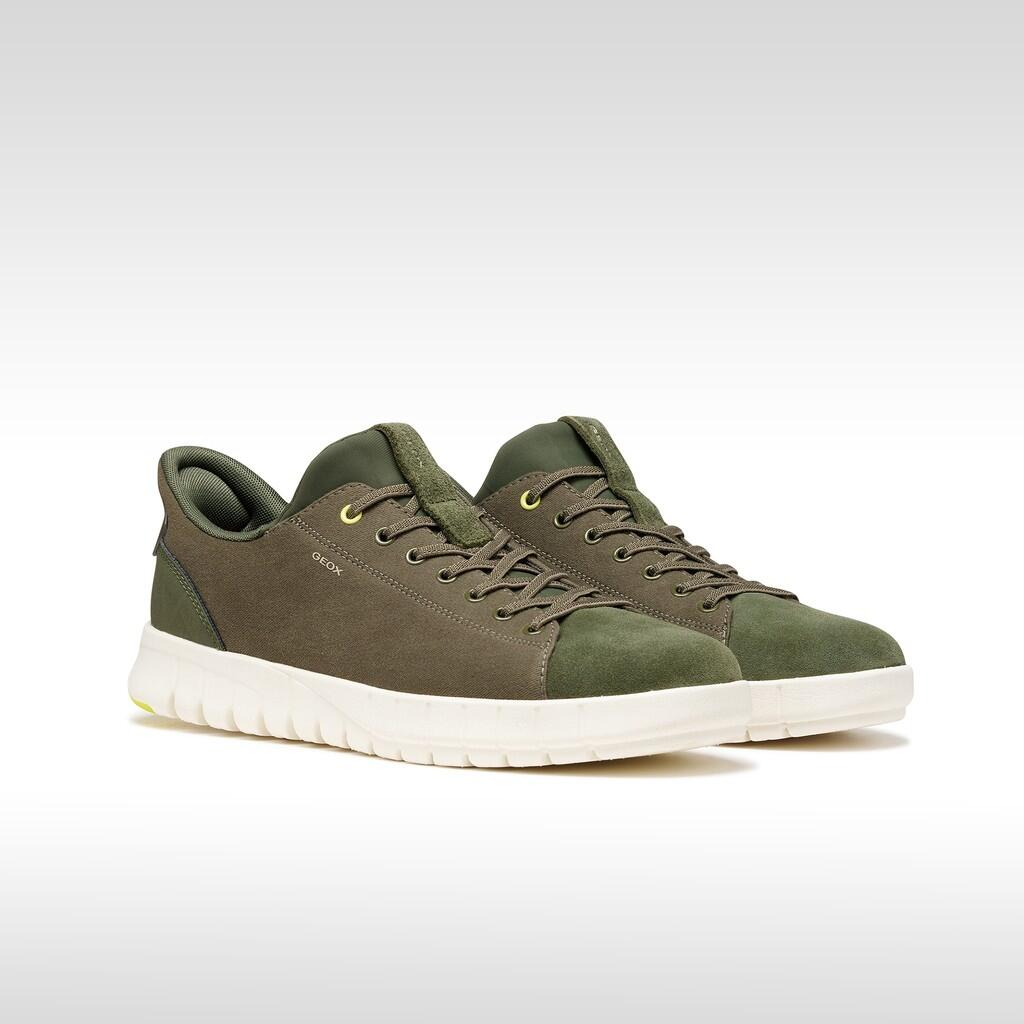 Baskets Homme U FLEXTRIDE PLUS Vert Olive Clair 4/7