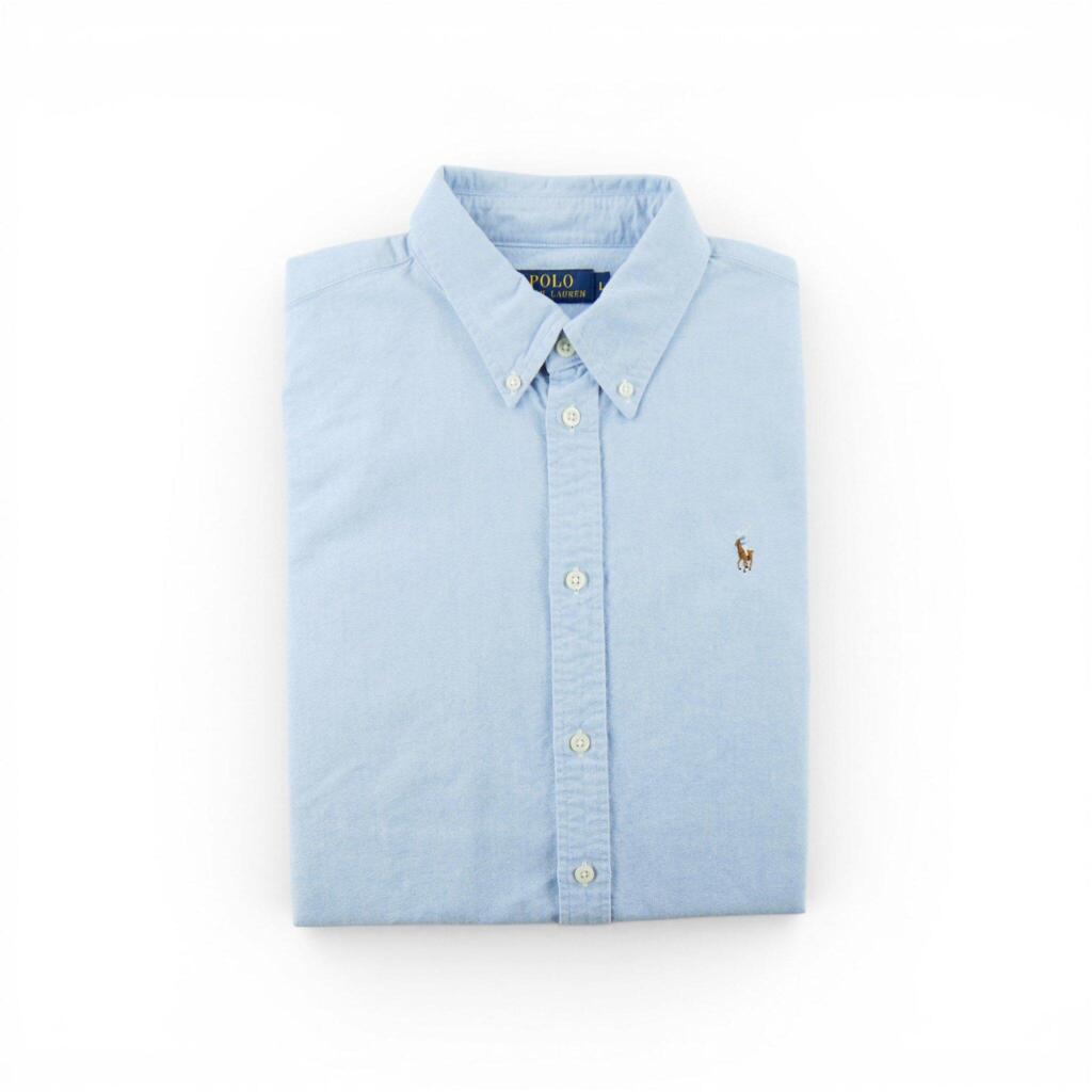 Second life - Polo Ralph Lauren Classic Women's Shirt Blue - Excellent