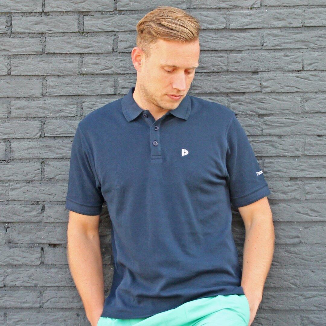 3er-Pack Donnay Herren-Piqué-Polohemden Noah aus 100 % Baumwolle 4/5