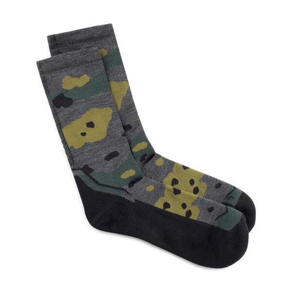 Calcetines LW lana merino caña alta Unisex Buff Gris 5/5