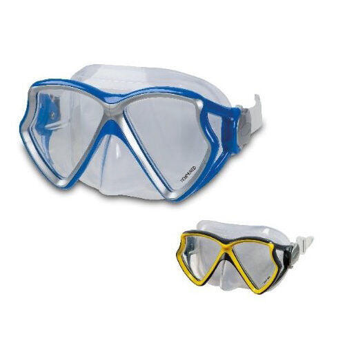 Intex Aviator Pro Tauchmaske mit Glaslinse, verstellbares Kopfband