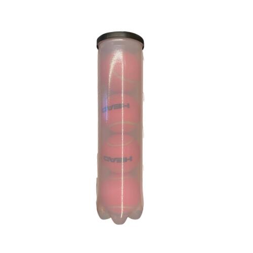 TENNIS DRUCKBÄLLE PINK (4X) 2/3