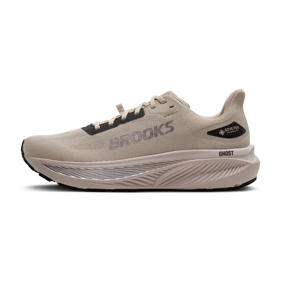 Chaussure de running Homme Ghost 18 GTX beige noir