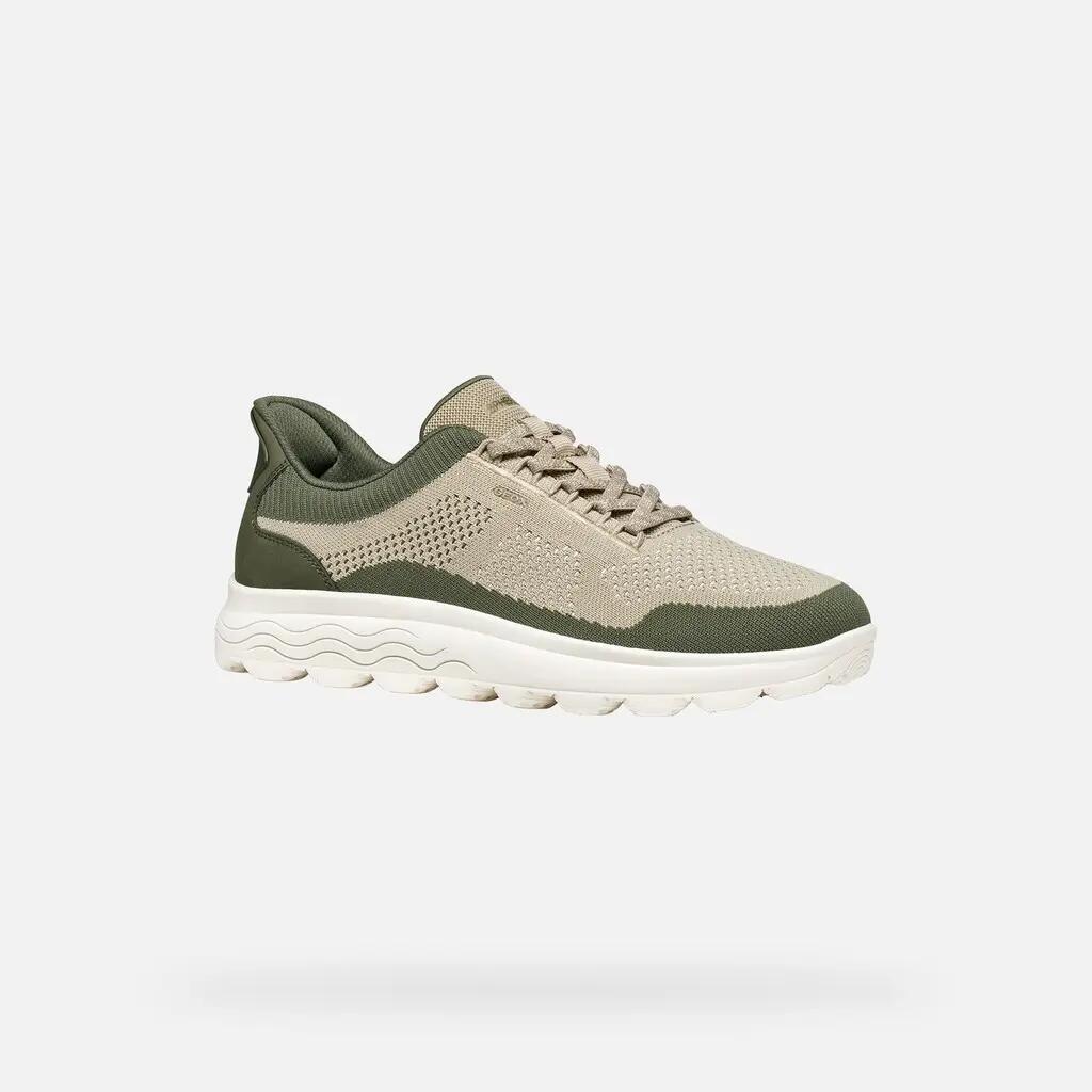 Baskets Homme U SPHERICA PLUS Vert Olive/Beige 3/7