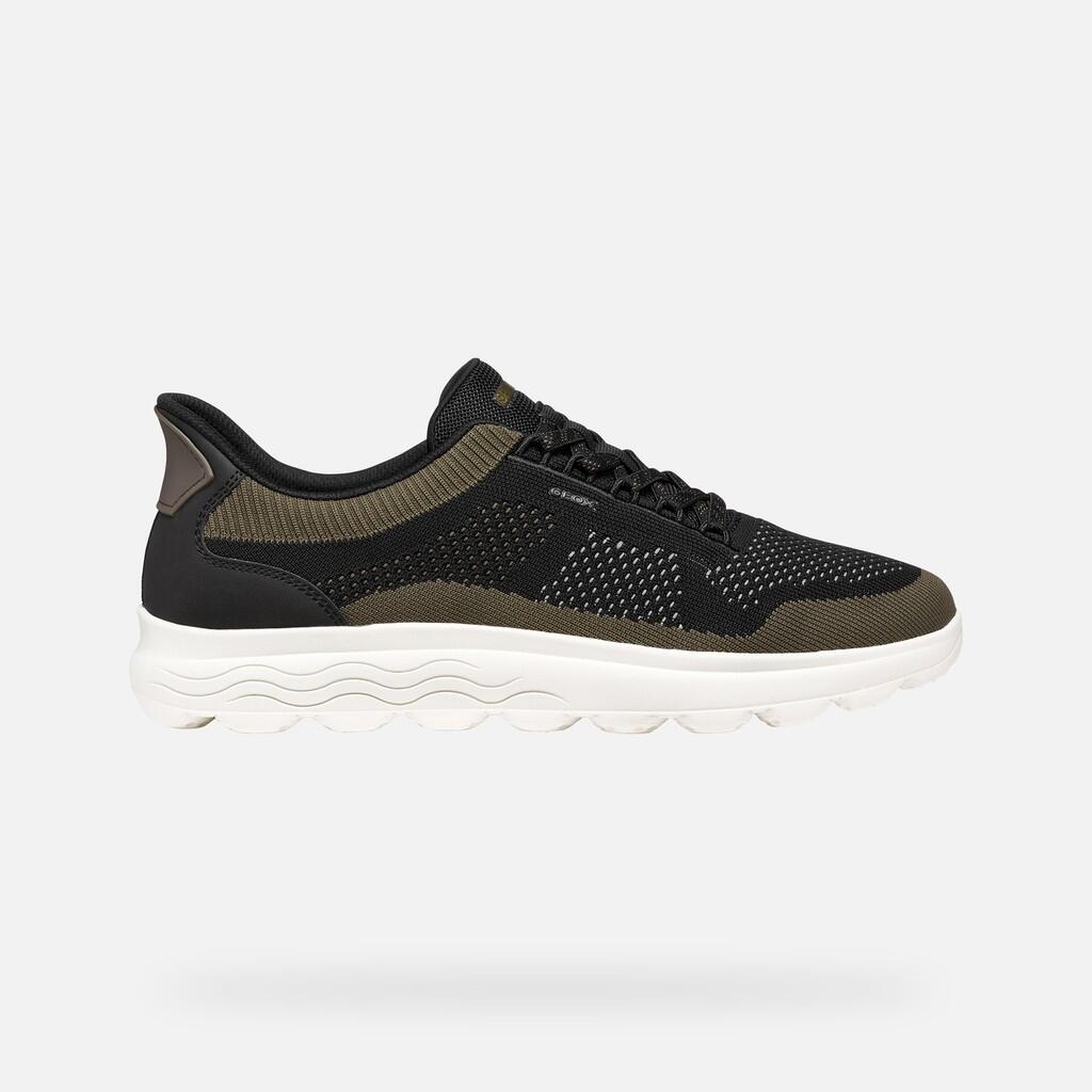 Baskets Homme U SPHERICA PLUS Noir/Vert Militaire 2/7