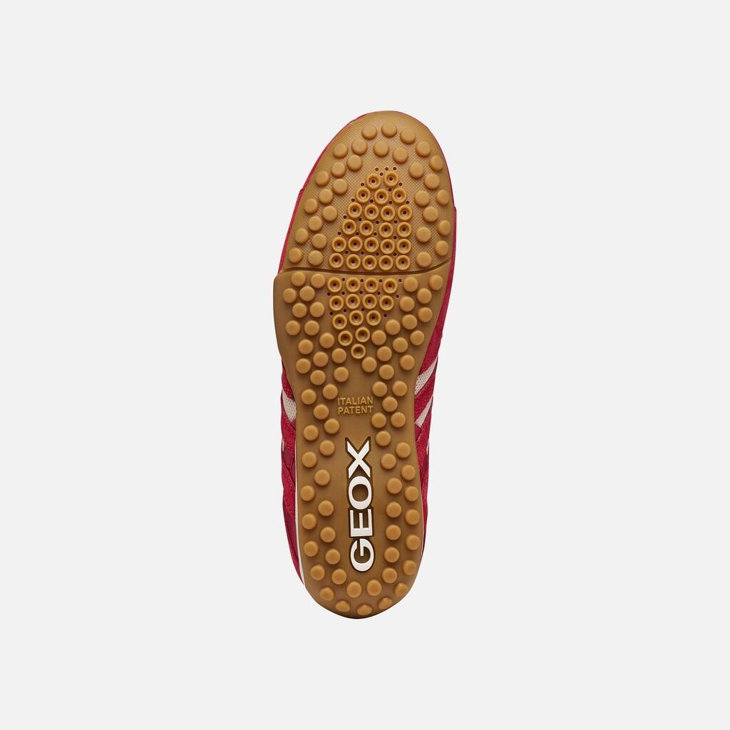 Baskets Femme SNAKE ORIGINAL WOMAN Rouge/Blanc Cassé 7/7