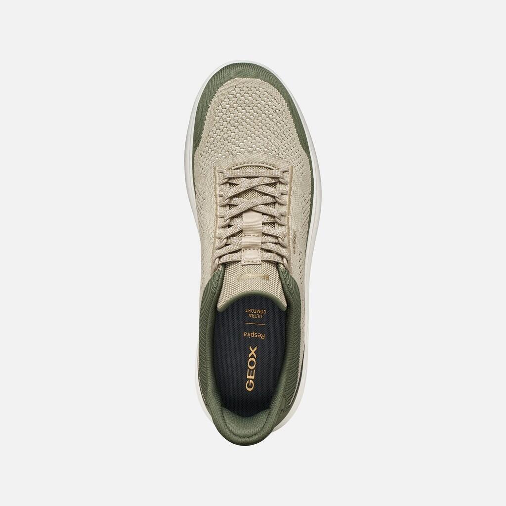 Baskets Homme U SPHERICA PLUS Vert Olive/Beige 6/7