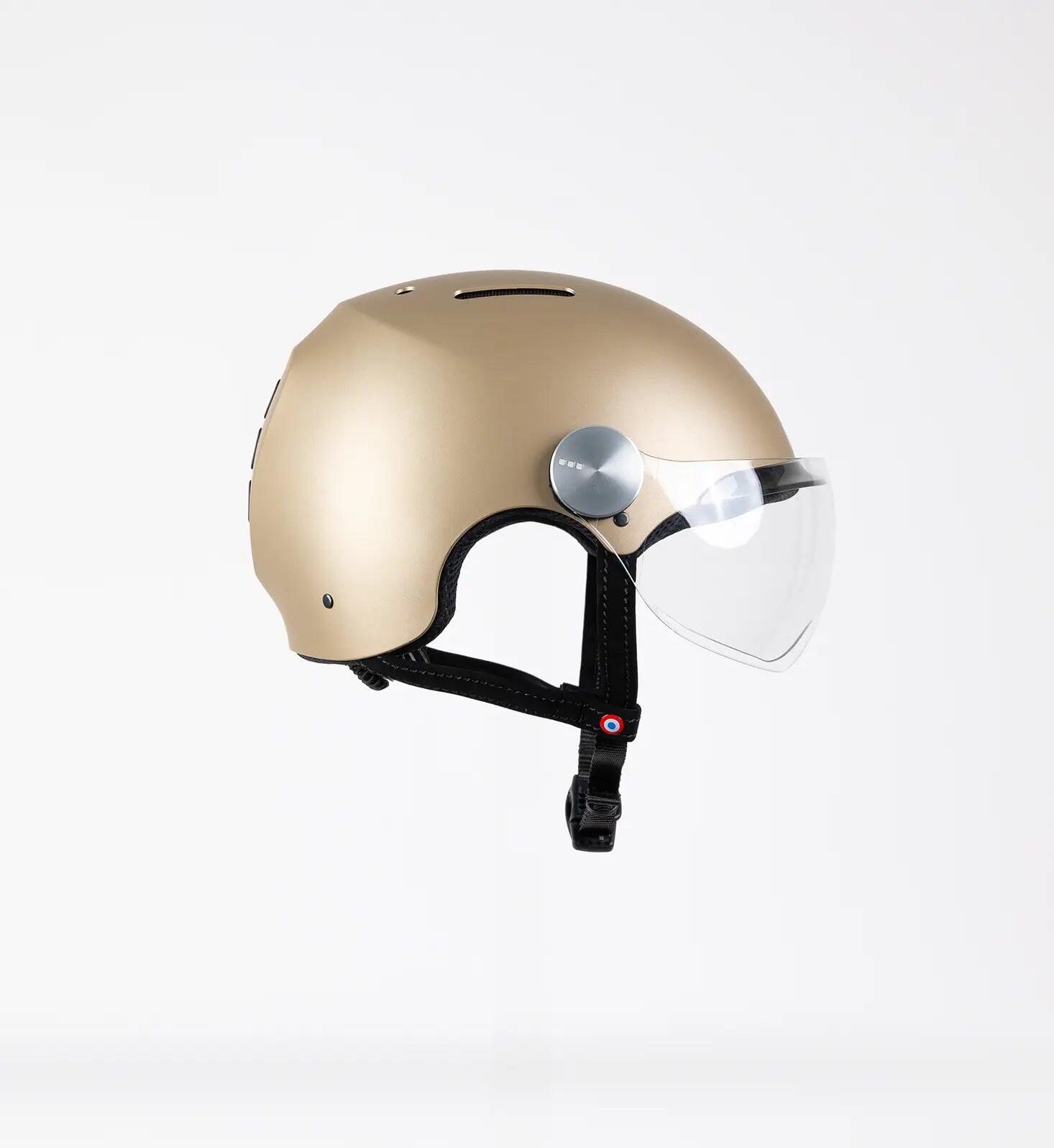 Casque vélo NACA DURGITEN® Écran transparent - Boucle magnétique FIDLOCK® 2/4