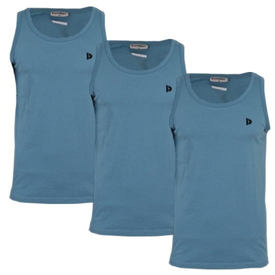 Lot de 3 débardeurs Donnay pour homme, 100% coton / Débardeur James.