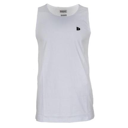 Donnay Herren-T-Shirt/Singlet aus 100 % Baumwolle, ärmellos, Modell James.