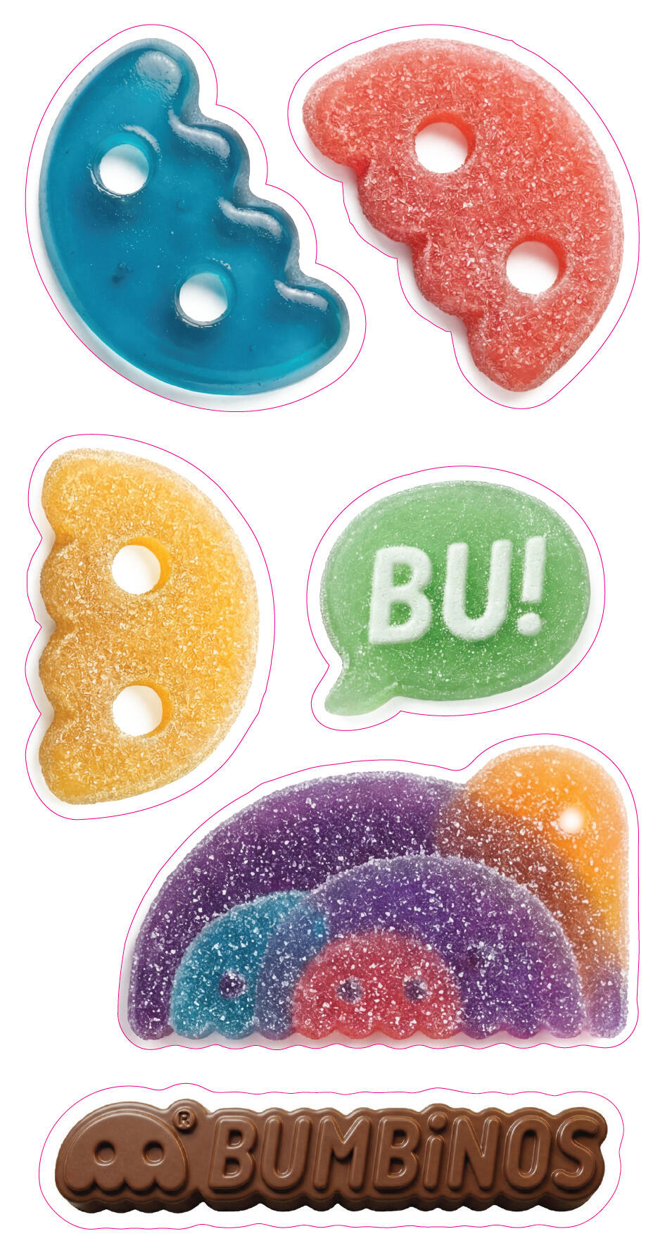 Parafango Extra Blades - Sugar Rush 14-16 BUMBINOS by ASS SAVERS 3/4
