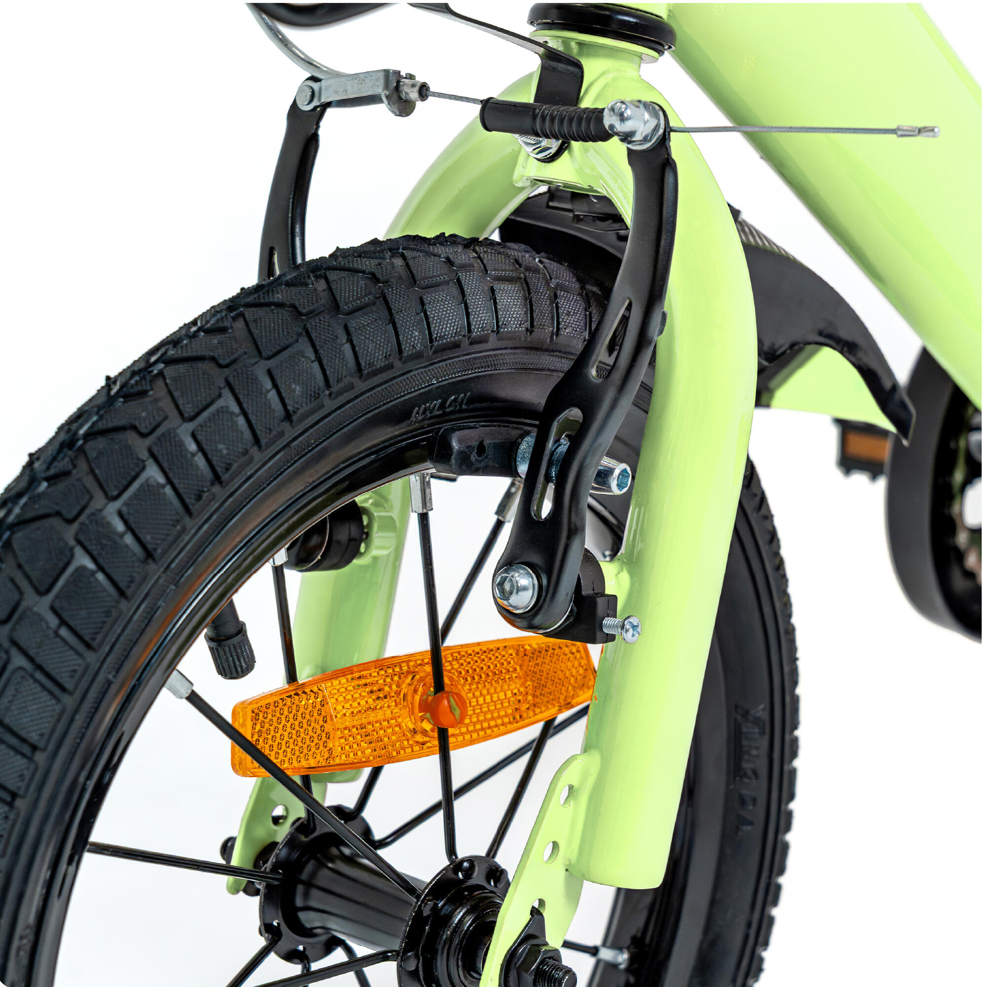 Vélo enfant VOLTOURI BK02, 14”, avec petites roues et barre de guidage 6/7