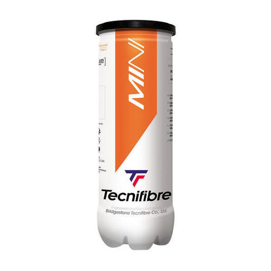 Balle tennis Tecnifibre Mini Stage 2 Jaune