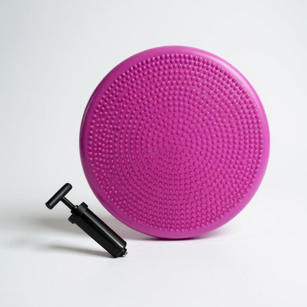 Poduszka sensomotoryczna Rea Tape Rea Balance Disc z pompką 34 cm RÓŻOWA 3/7