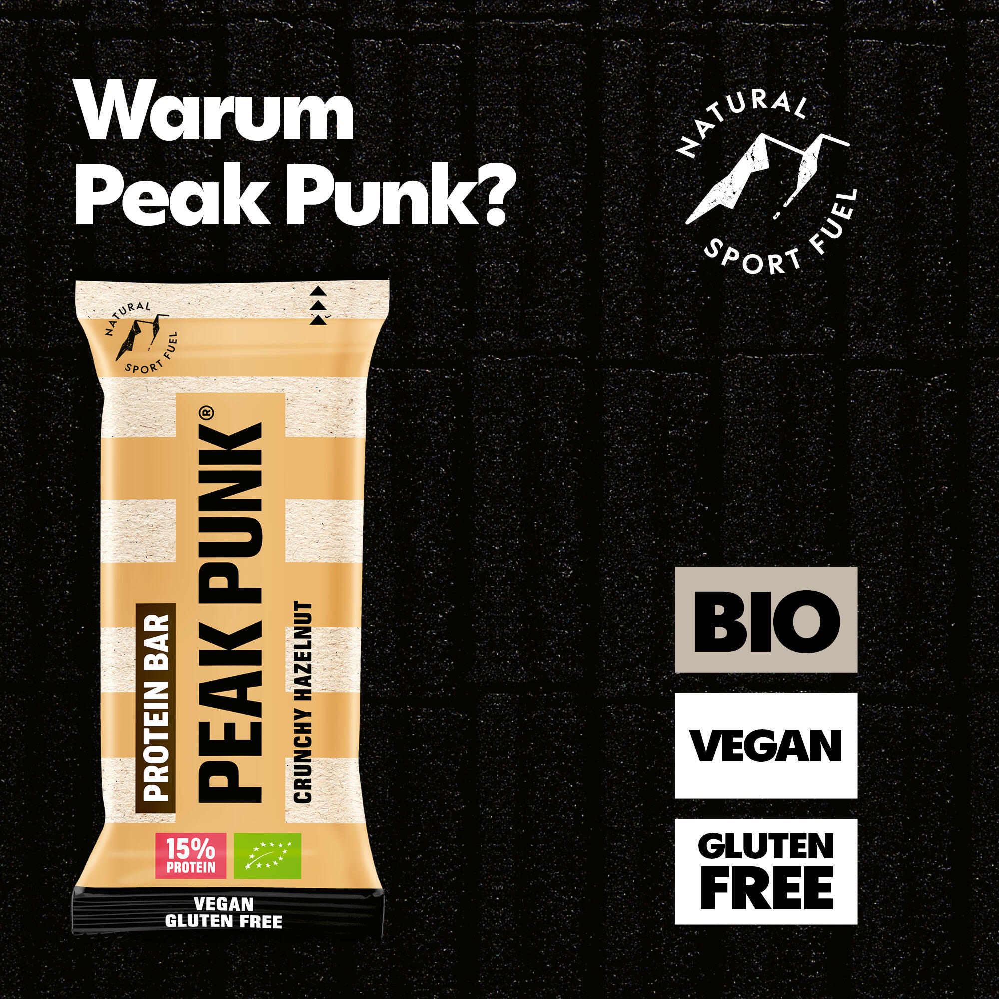Bio Proteinriegel Crunchy Hazelnut 55 g 2/7