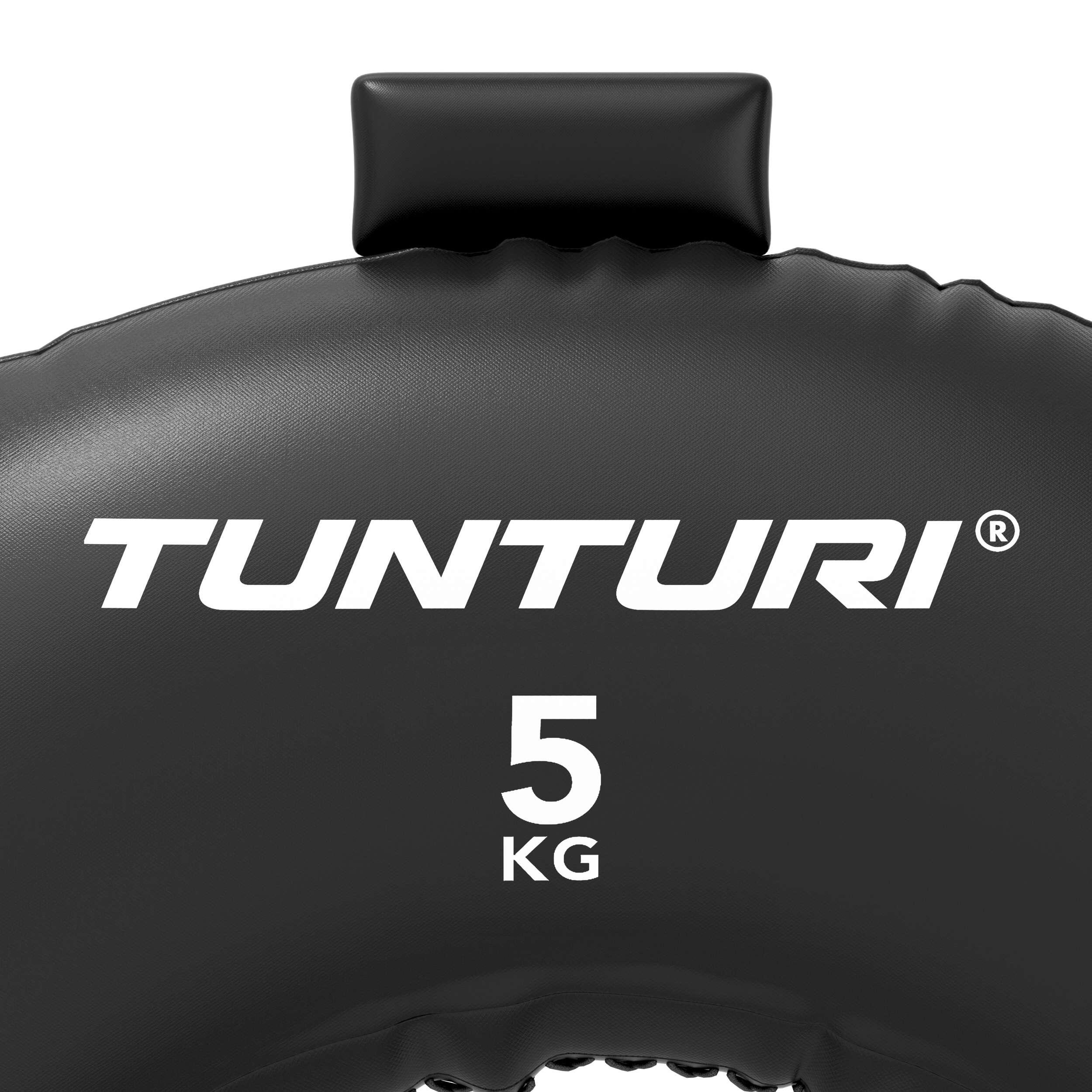 Platinum Bulgarian bag 5kg zwart krachttraining sandbag met gratis fitness app 5/7