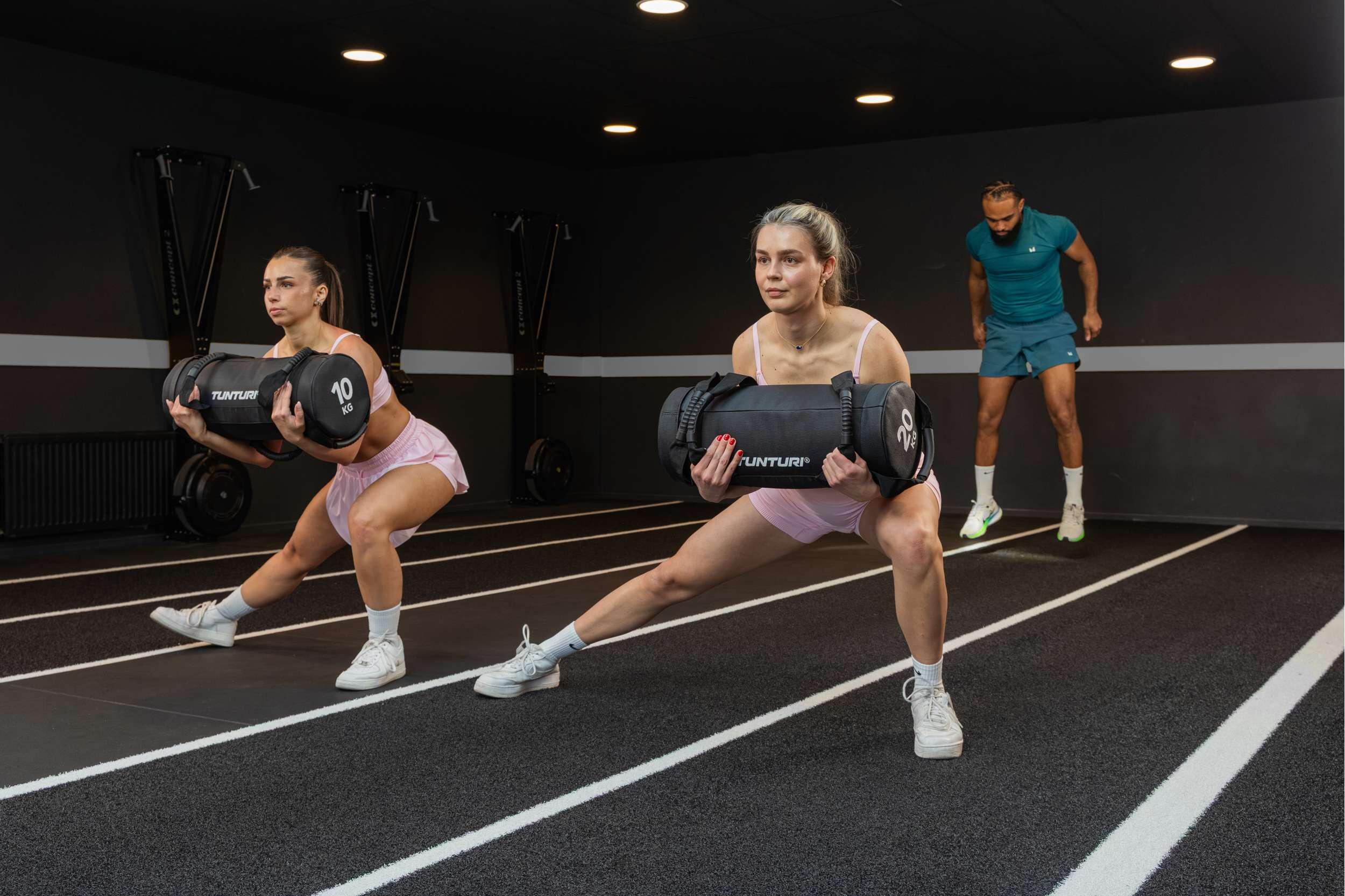 Platinum sandbag 5kg zandzak zwart inclusief gratis fitness app 7/7
