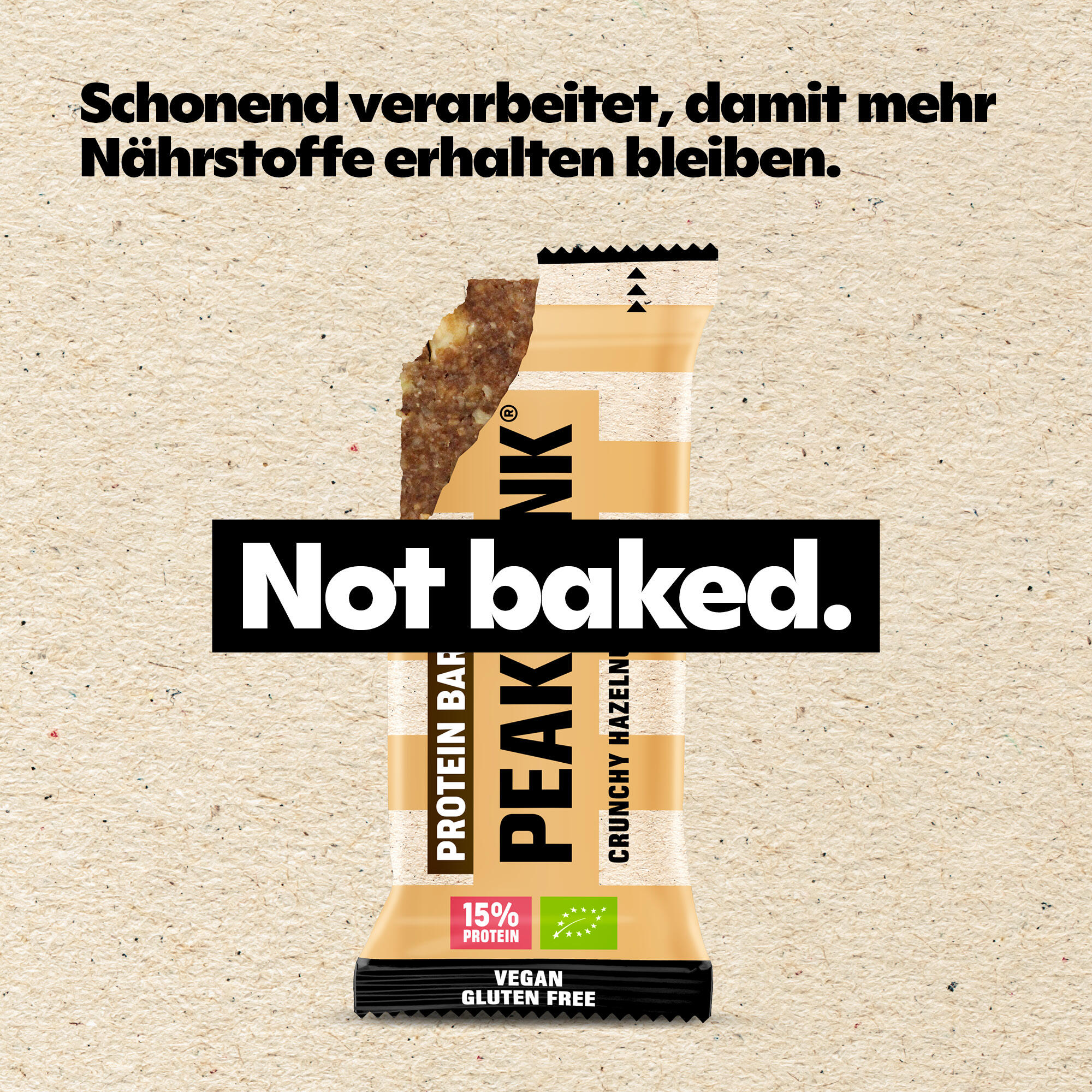Bio Proteinriegel Crunchy Hazelnut 55 g 5/7