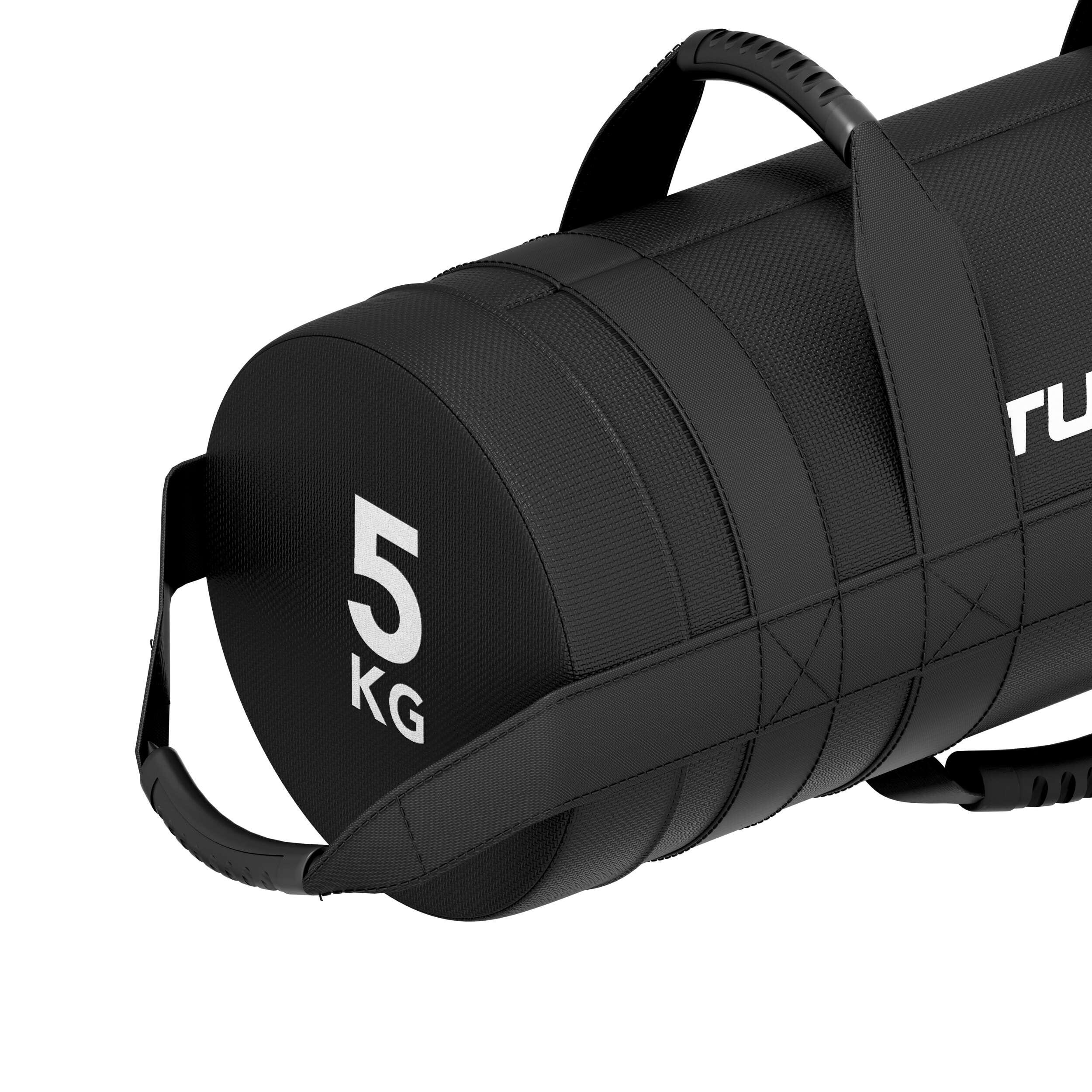 Platinum sandbag 5kg zandzak zwart inclusief gratis fitness app 5/7