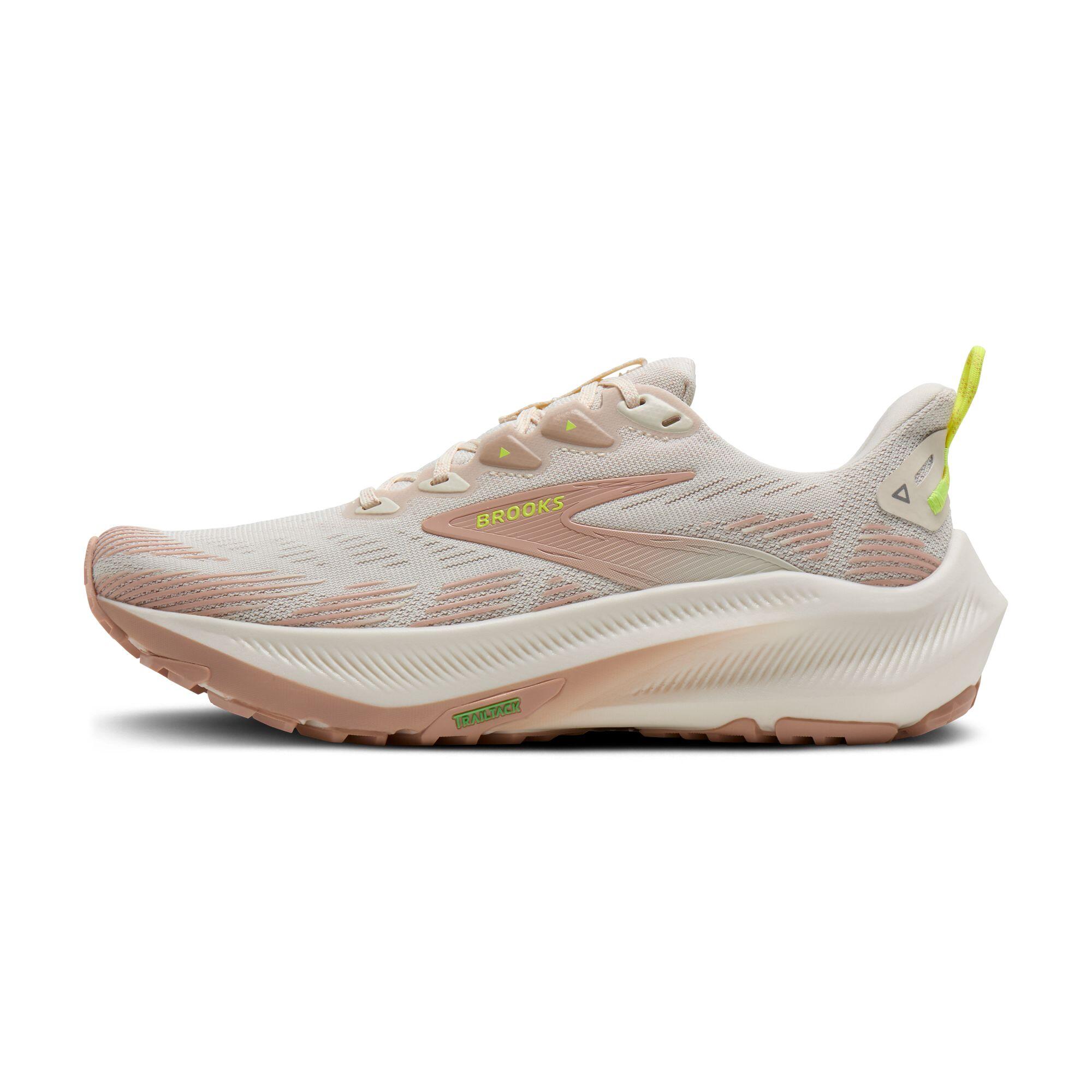 Zapatillas de running Mujer Ghost Trail beige topo beige amarillo 3/5