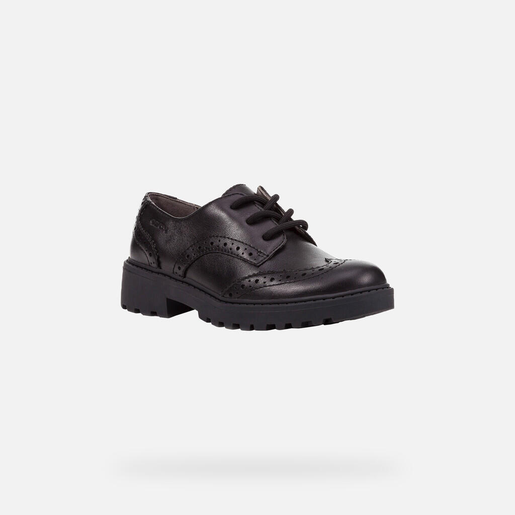 Chaussures Pour Uniforme Fille J CASEY GIRL Noir 3/7