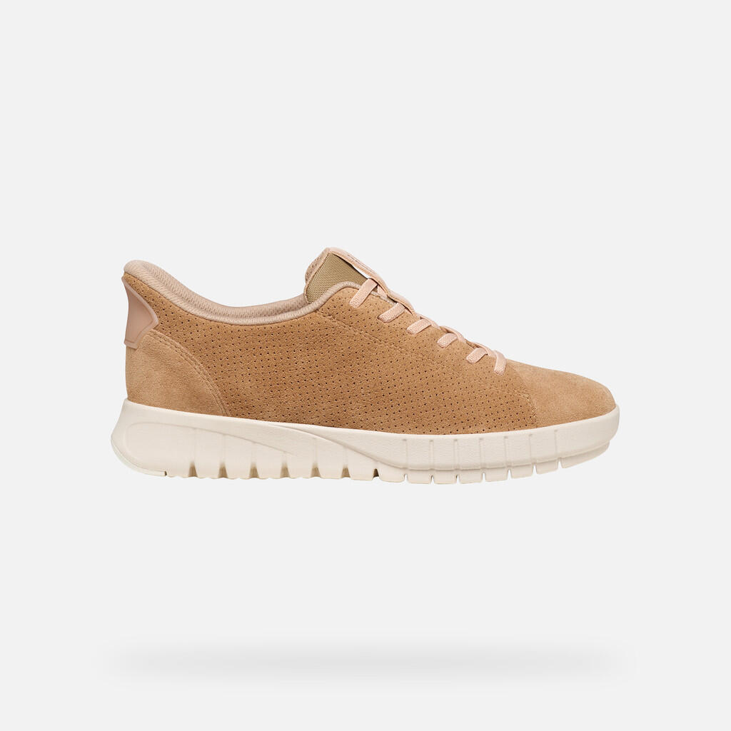 Baskets Femme FLEXTRIDE PLUS WOMAN Beige/Rose 2/7