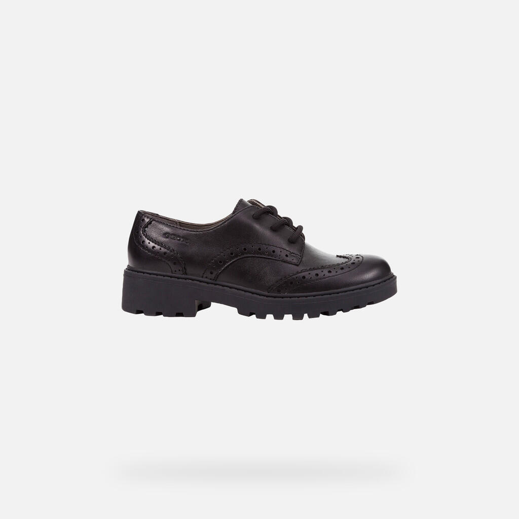 Chaussures Pour Uniforme Fille J CASEY GIRL Noir 2/7