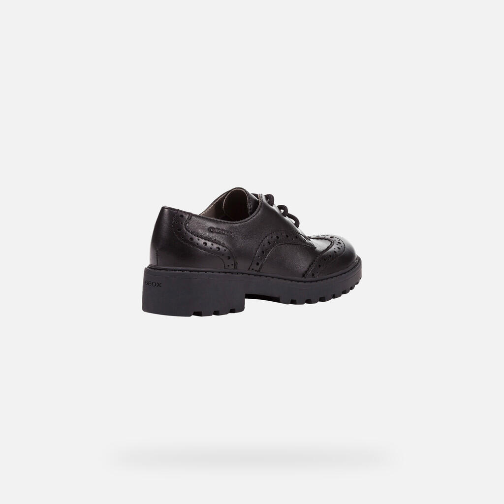 Chaussures Pour Uniforme Fille J CASEY GIRL Noir 5/7