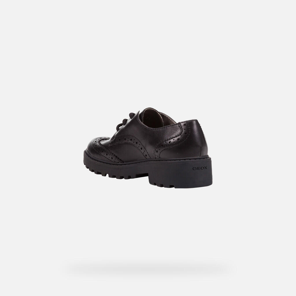 Chaussures Pour Uniforme Fille J CASEY GIRL Noir 4/7