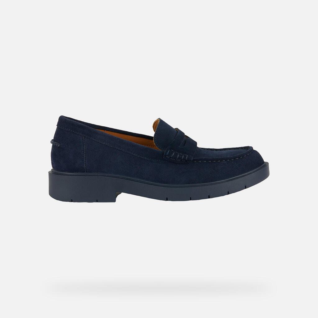 Mocassins Femme D SPHERICA EC1 B Bleu Marine 2/7