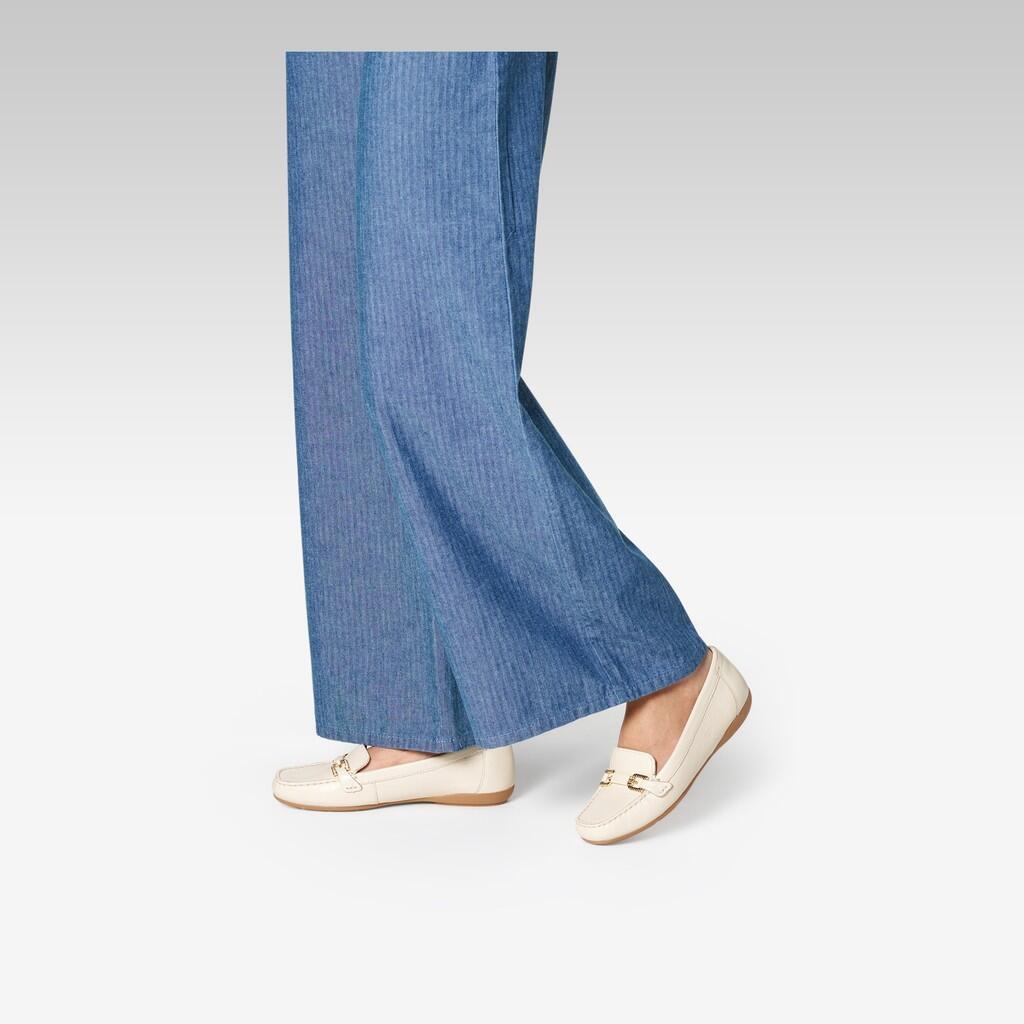 Mocassins Femme ANNYTAH MOC WOMAN Blanc Cassé 3/7