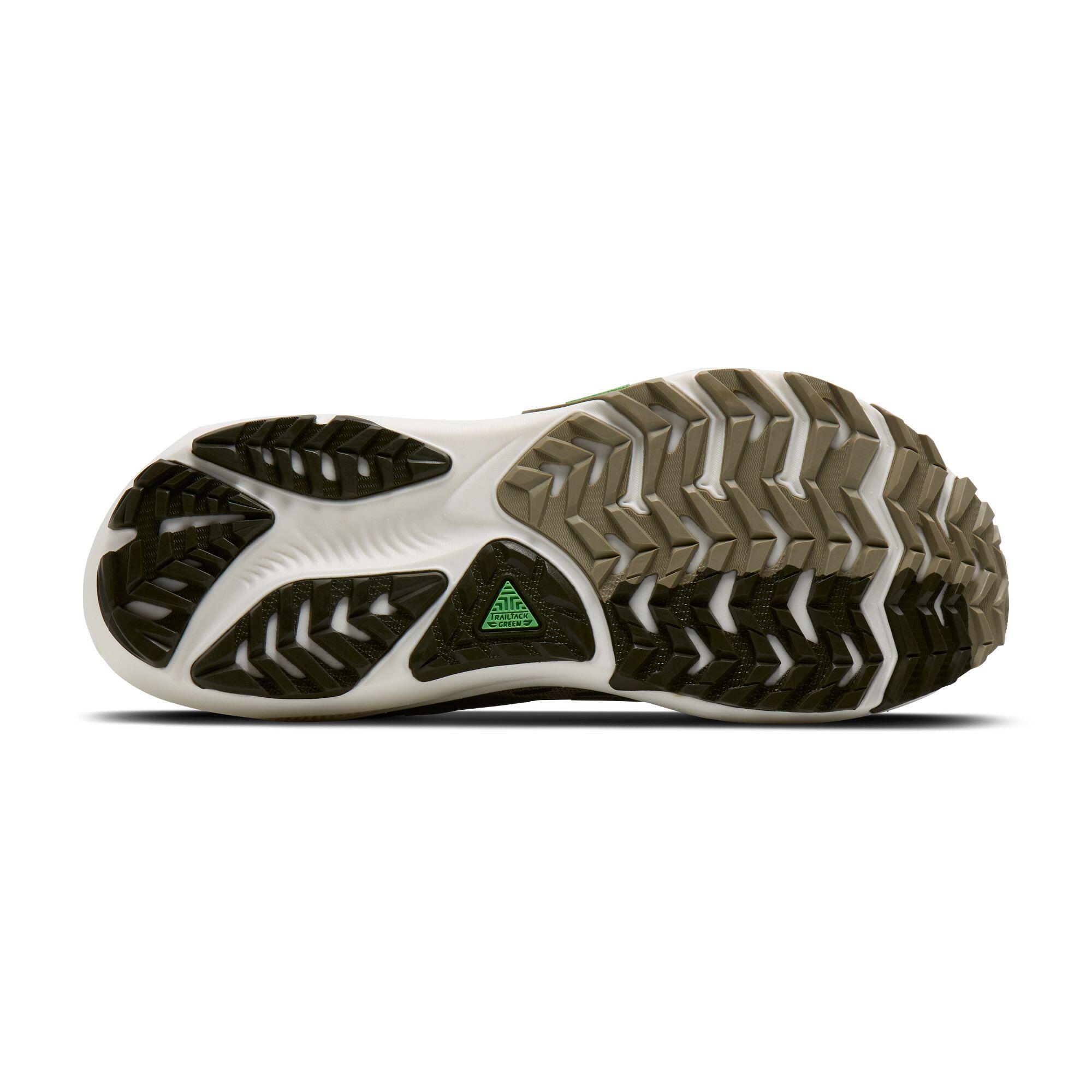 Zapatillas de running Hombre Ghost Trail verde marrón verde 5/5