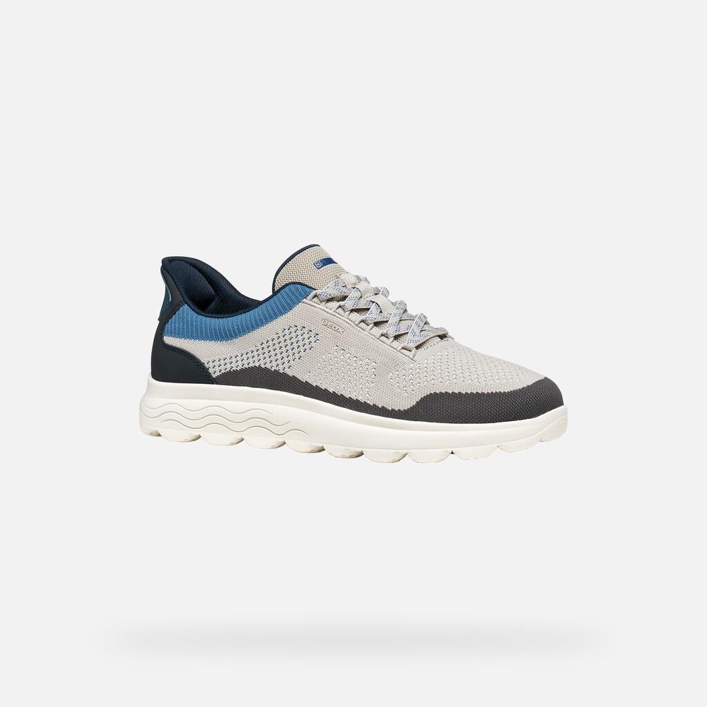 Baskets Homme SPHERICA PLUS MAN Gris Clair/Bleu Marine 3/7
