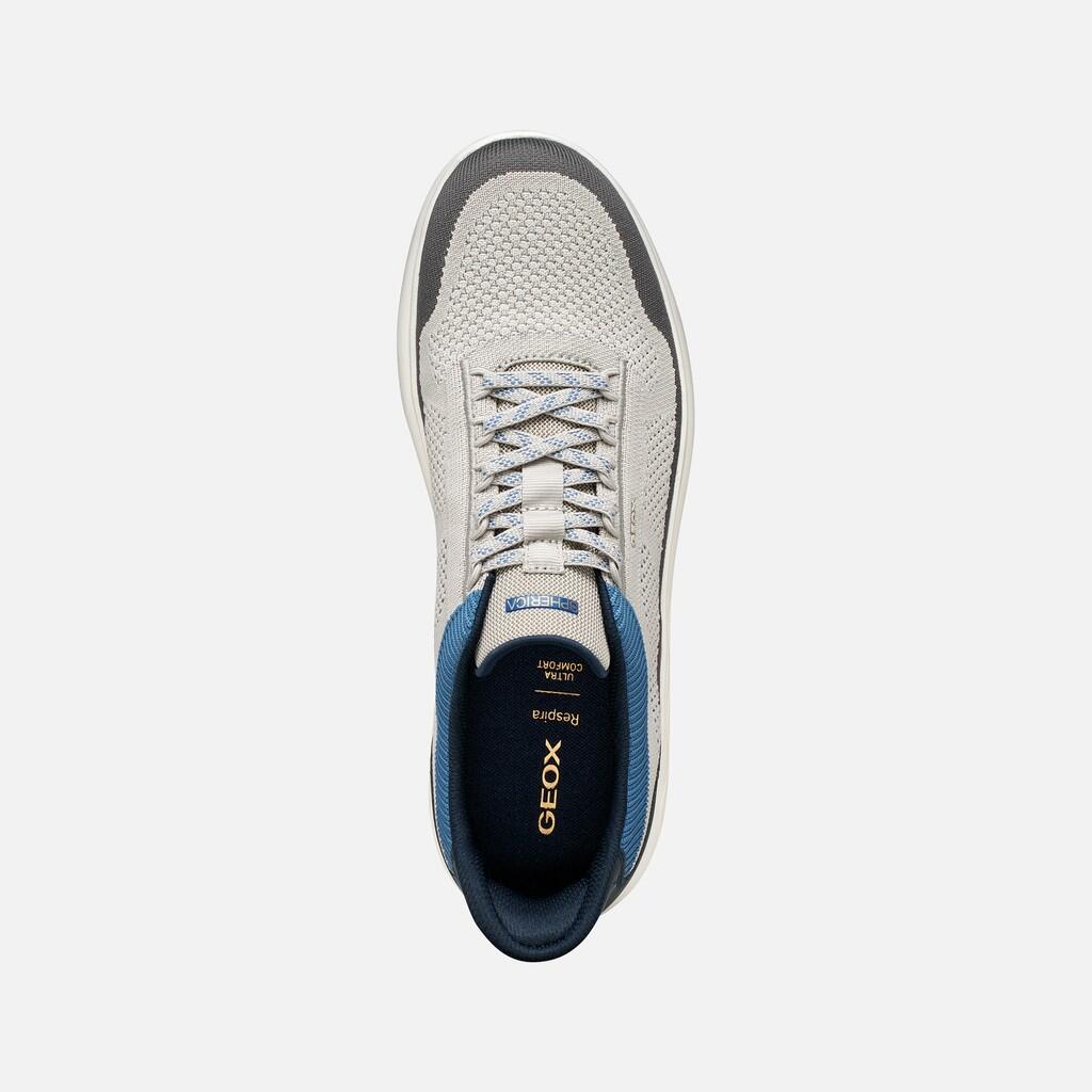 Baskets Homme SPHERICA PLUS MAN Gris Clair/Bleu Marine 6/7