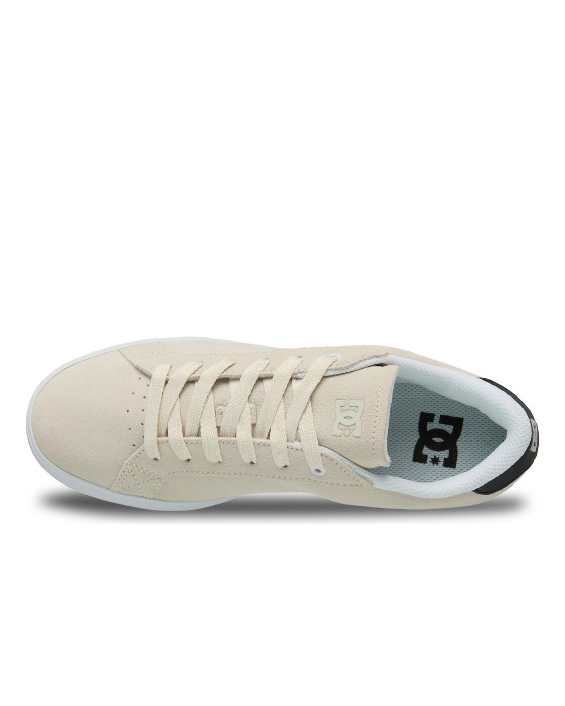Zapatillas de piel DC PRADOE Blanco Hombre 4/4
