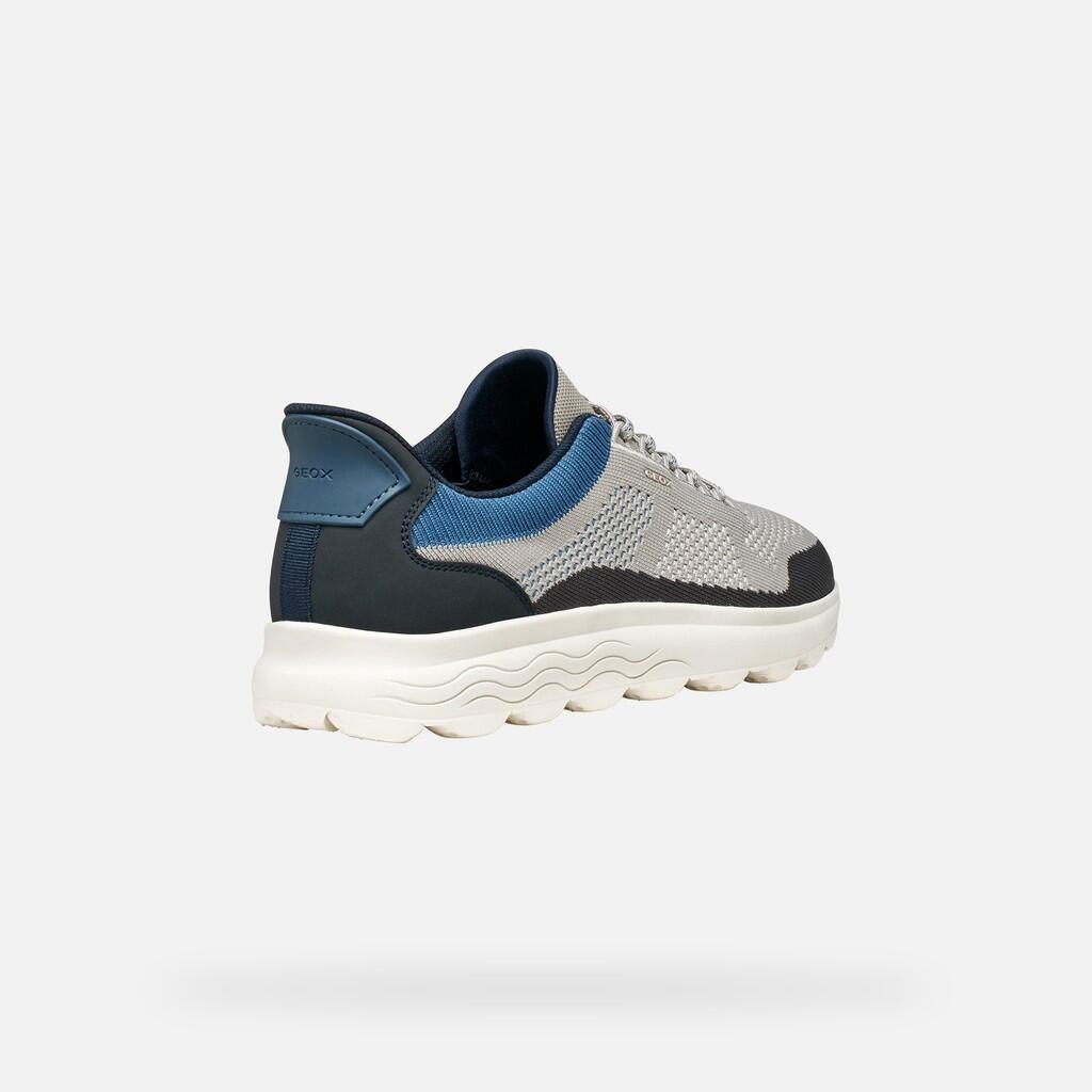 Baskets Homme SPHERICA PLUS MAN Gris Clair/Bleu Marine 5/7