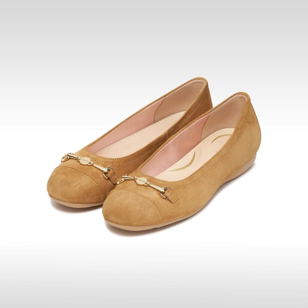 Ballerines Femme D ANNYTAH Cognac 4/7