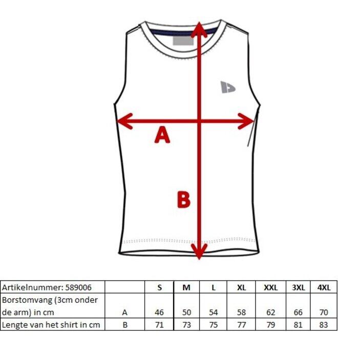 3er-Pack Donnay Herren Singlet aus 100 % Baumwolle, ärmellos, Modell James. 5/5