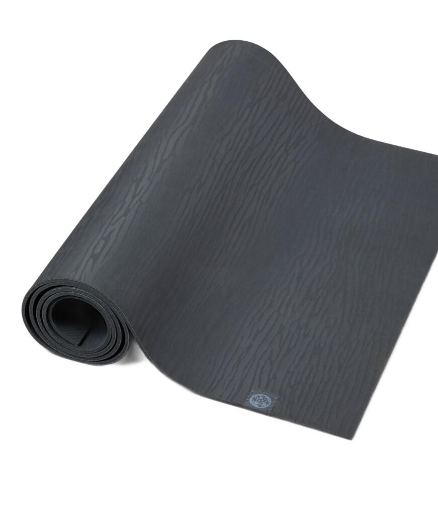 Manduka eKO rubberen yogamat 5 mm 3.0 - Houtskool 3/4