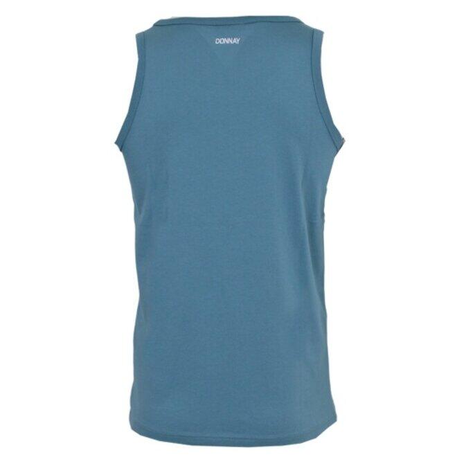 Donnay heren 100% katoenen mouwloos t-shirt /Singlet James. 2/4