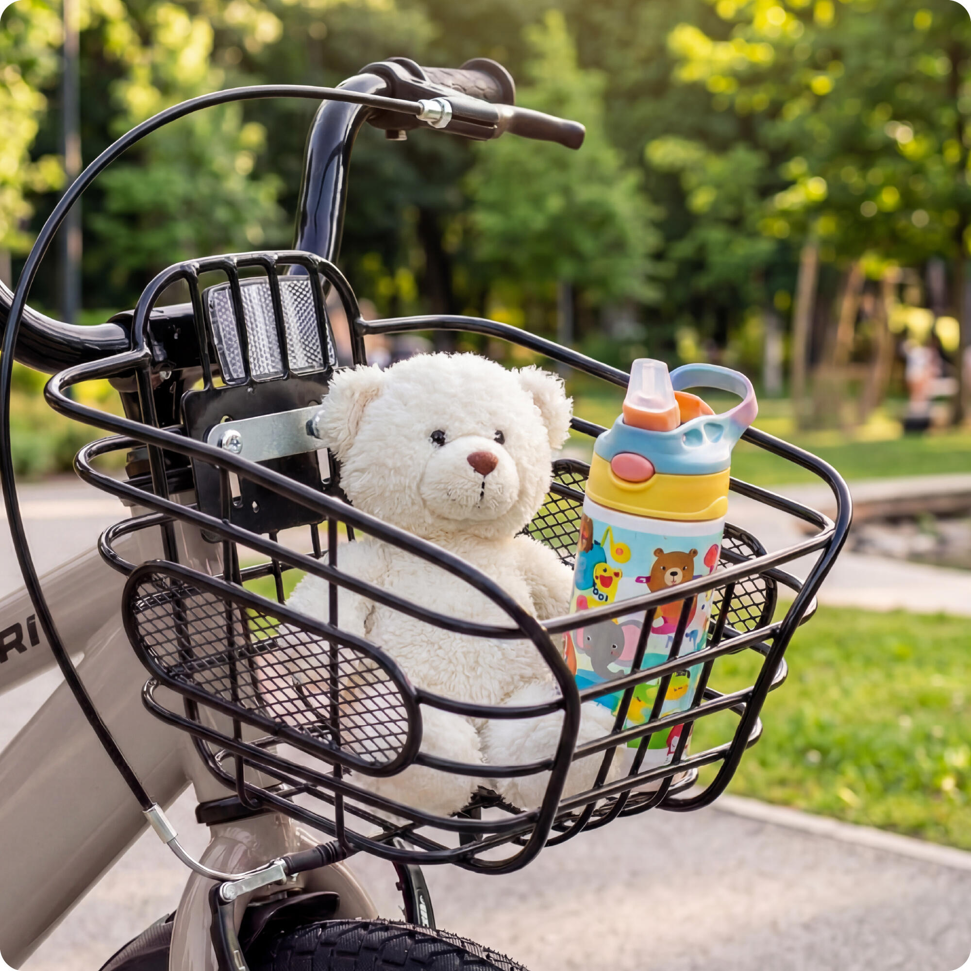 VOLTOURI BK01 kinderfiets, 14”, met zijwieltjes en duwstang 6/7