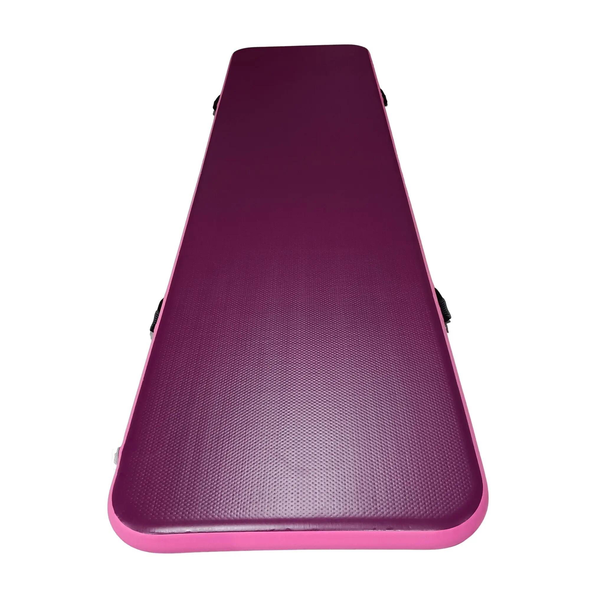 Airtrack MASTER S-Pro felfújható szőnyeg 800 x 150 x 20 cm - lila - rózsaszín 2/3