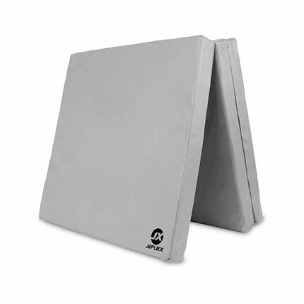 Turnmatte 300 x 100 x 10 cm grau Weichbodenmatte klappbar Jeflex