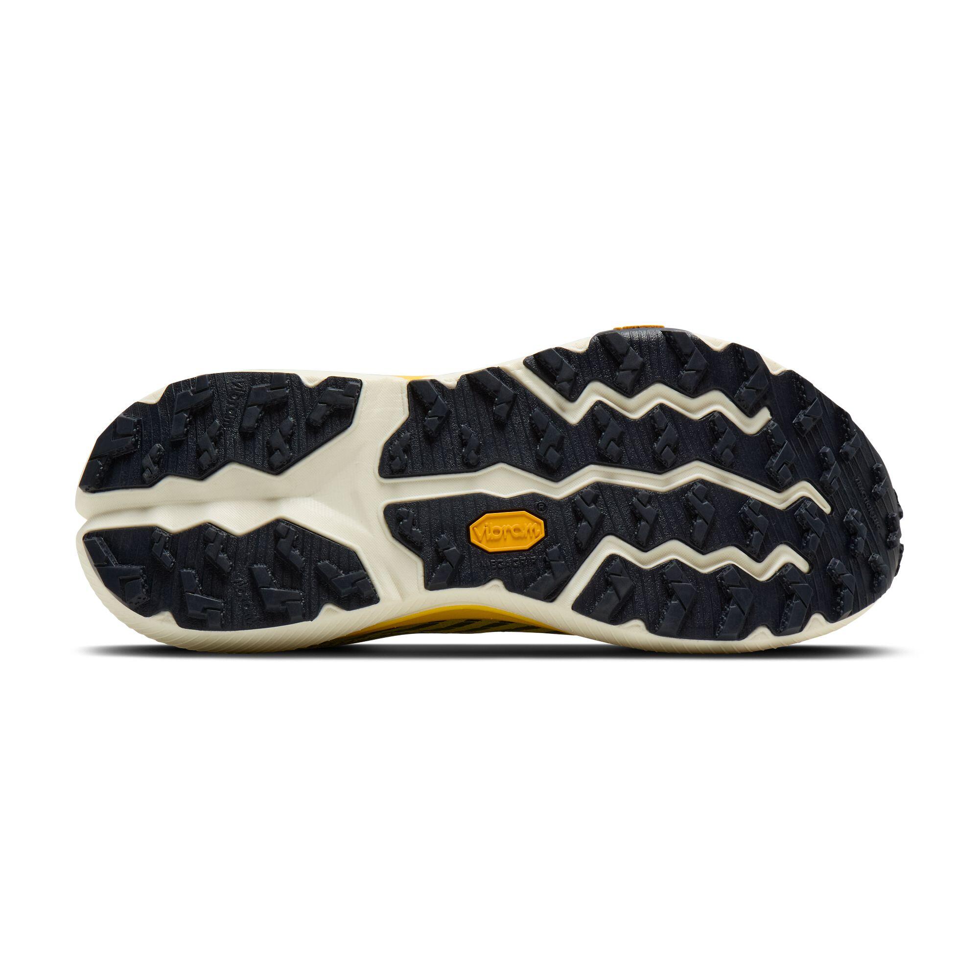 Scarpe running Uomo Cascadia 20 blu giallo grigio chiaro 5/5