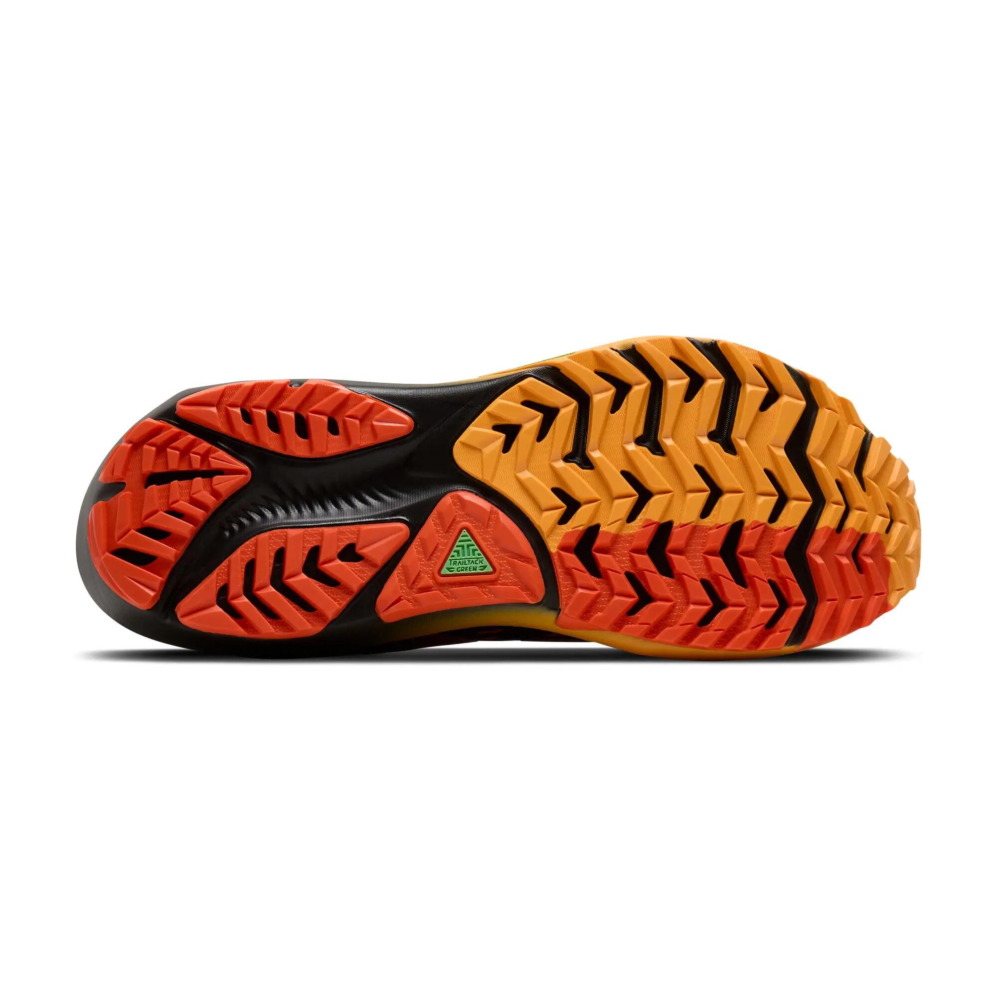Laufschuhe Herren Ghost Trail schwarz rot orange 6/7
