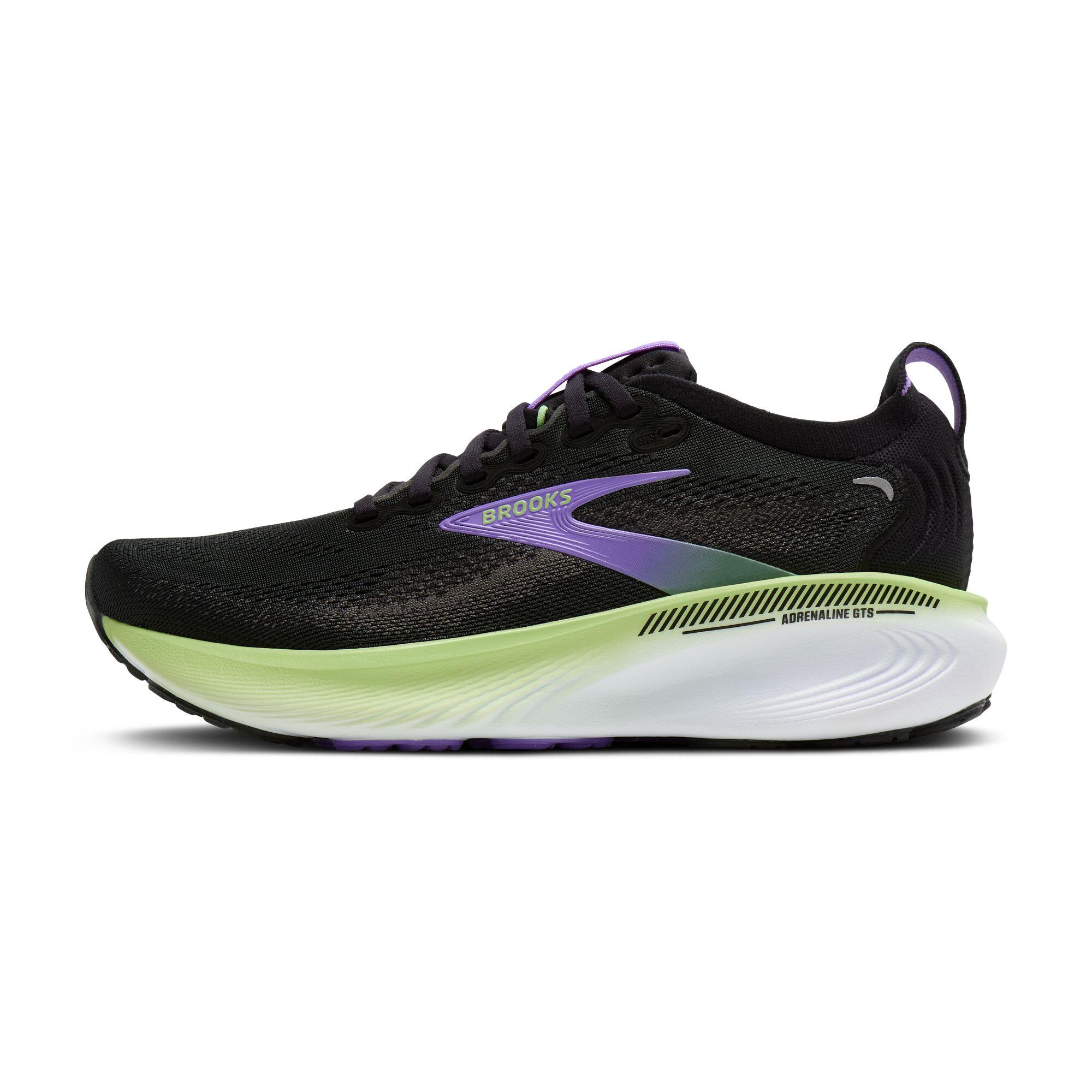 Zapatillas de running Mujer Adrenaline GTS 25 negro verde morado 3/5