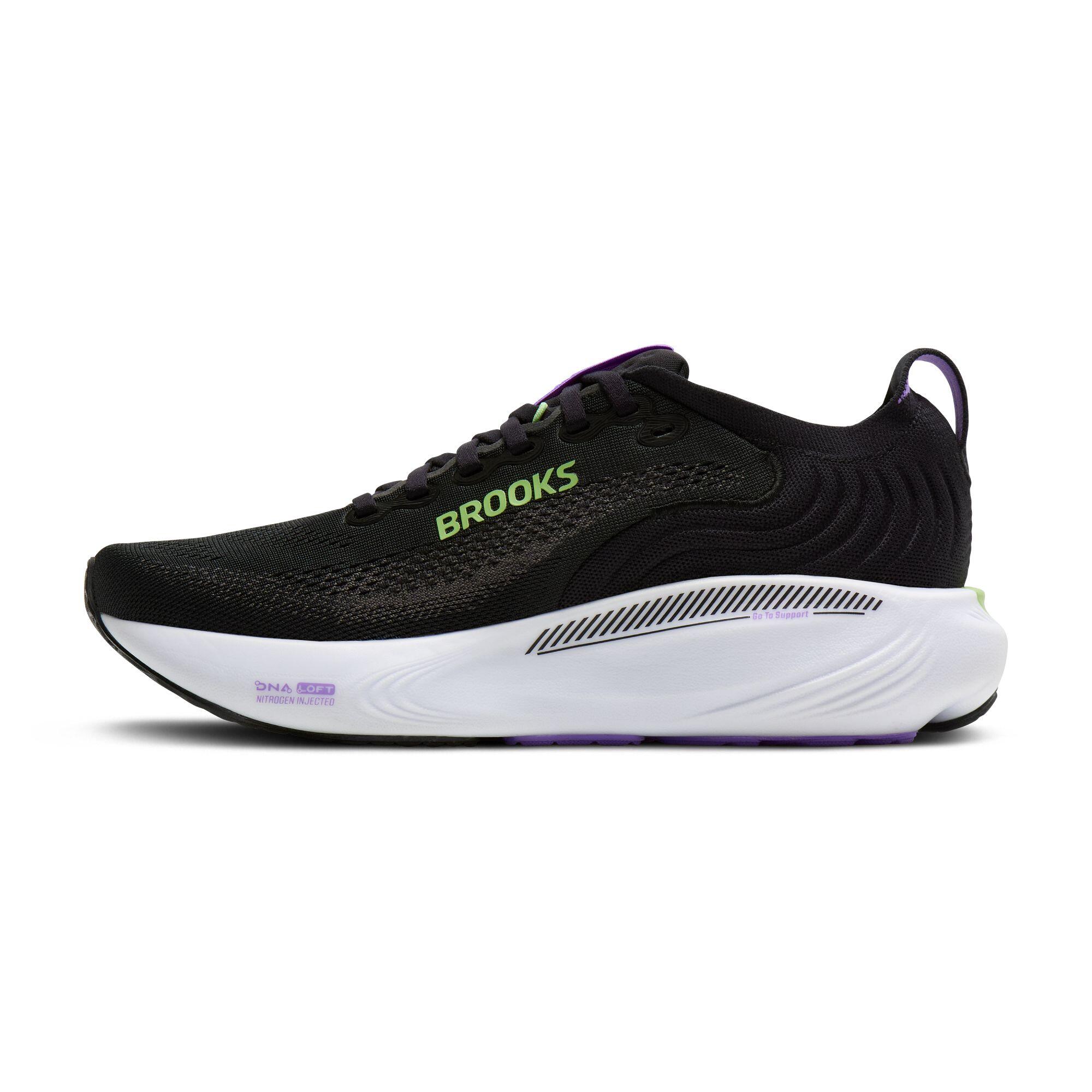 Zapatillas de running Mujer Adrenaline GTS 25 negro verde morado 2/5