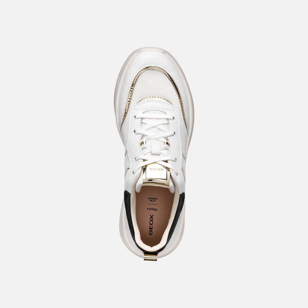 Baskets Femme XTORS WOMAN Blanc/Or Clair 6/7