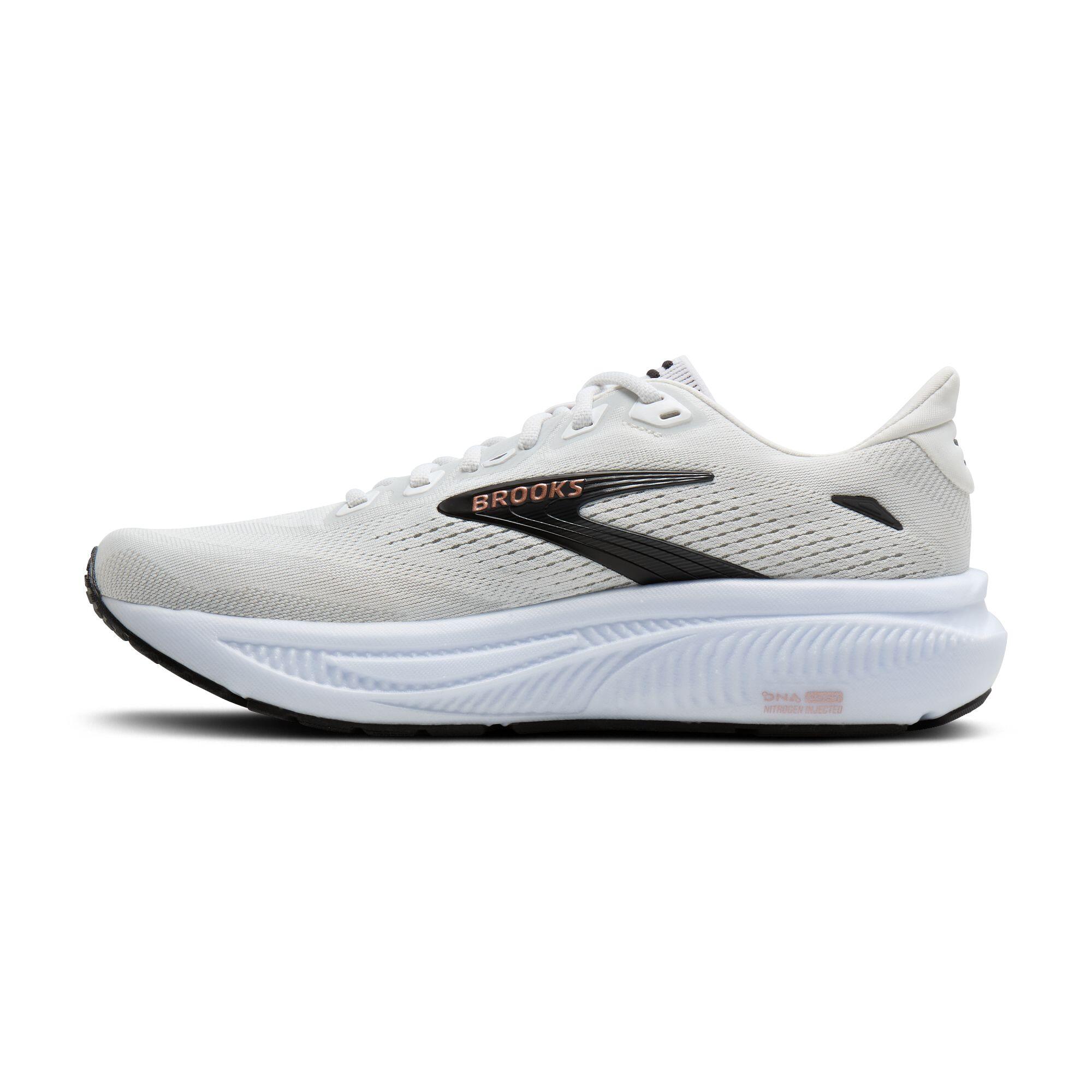 Zapatillas de running Mujer Ghost 18 blanco negro rosa oro 2/5